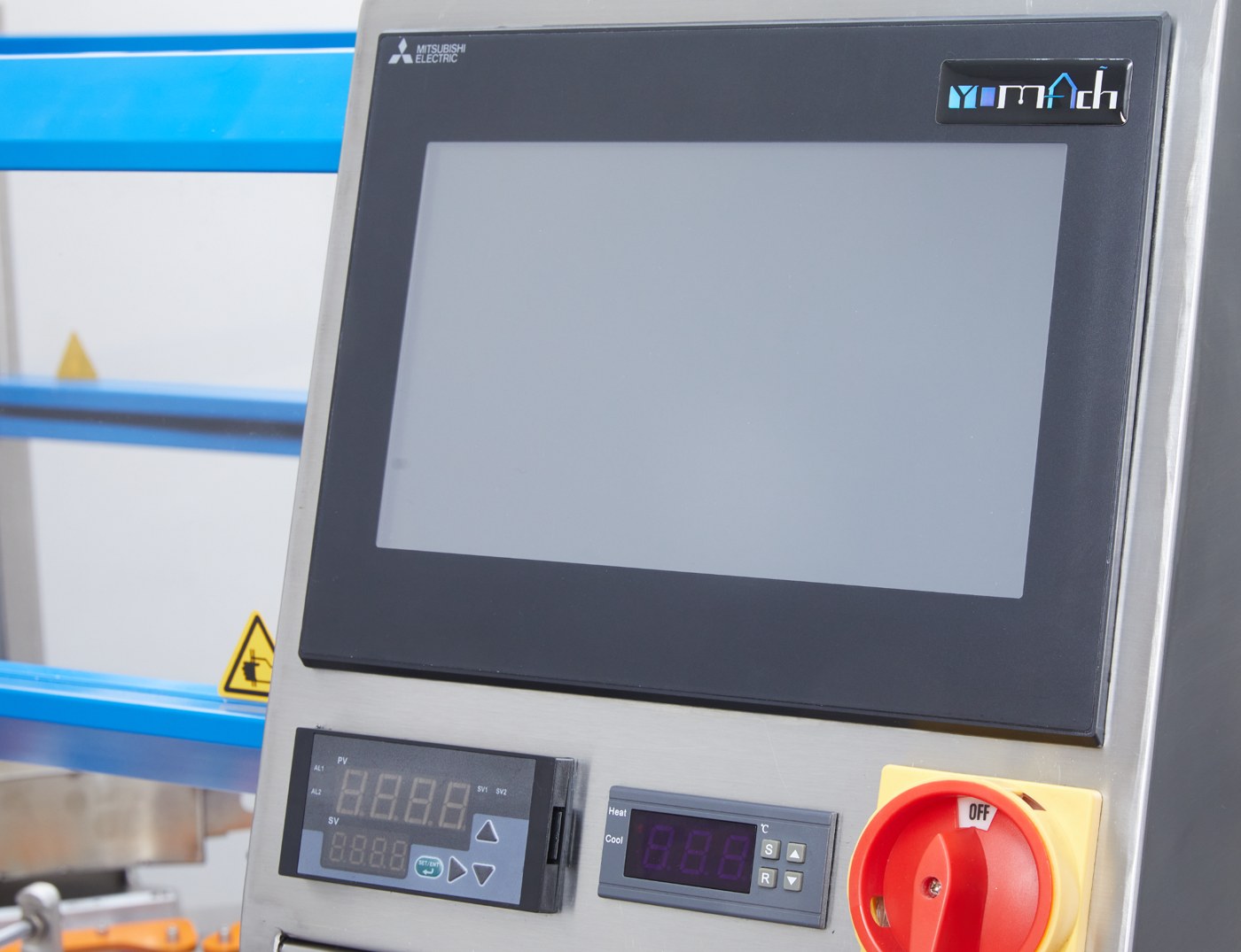 YOMACH packaging machine and component photo